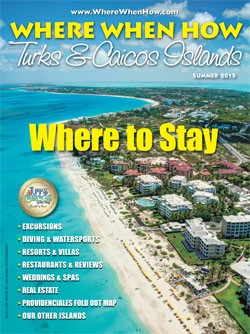 Magazine cover Summer 2015 Where When How - Turks & Caicos Islands