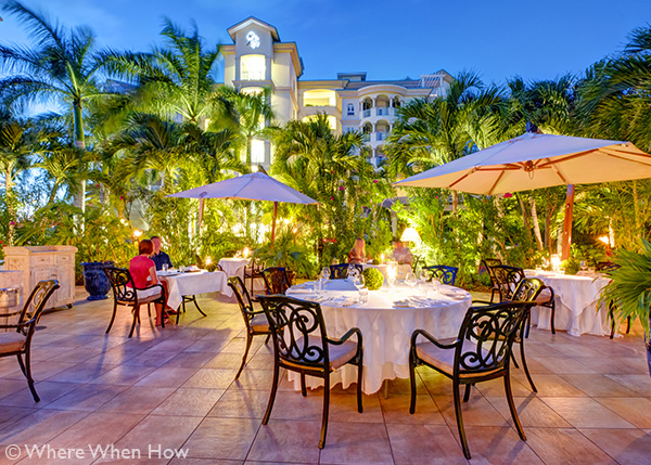 A photograph of Seven Restaurant, Grace Bay, Providenciales (Provo), Turks and Caicos Islands.