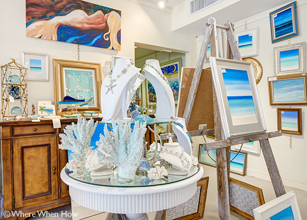 A photograph of Anna’s Art Gallery and Boutique, Providenciales (Provo), Turks and Caicos Islands.