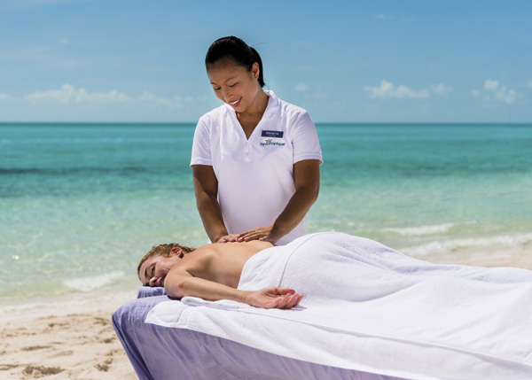 A photograph of Spa Tropique massage, Providenciales (Provo), Turks and Caicos Islands.