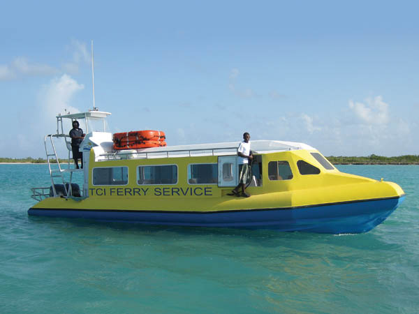 A photograph of the TCI Ferry Service, Providenciales (Provo), Turks and Caicos Islands