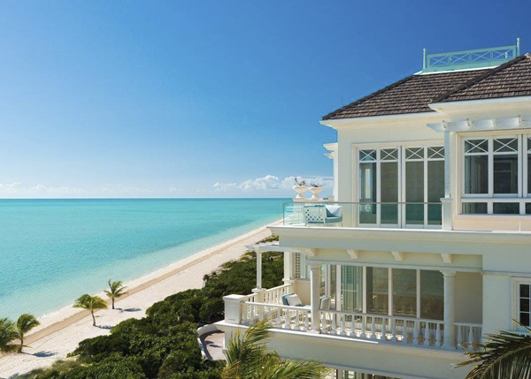 A photograph of the Shore Club, Long Bay, Providenciales (Provo), Turks and Caicos Islands, British West Indies