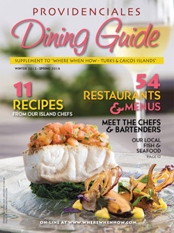 Read our 2014 issue of Providenciales Dining Guide magazine!