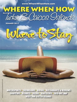 Where When How - Turks & Caicos Islands - Summer 2017 magazine cover.