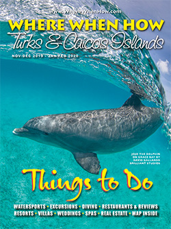 Magazine cover winter 2020 Where When How - Turks & Caicos Islands