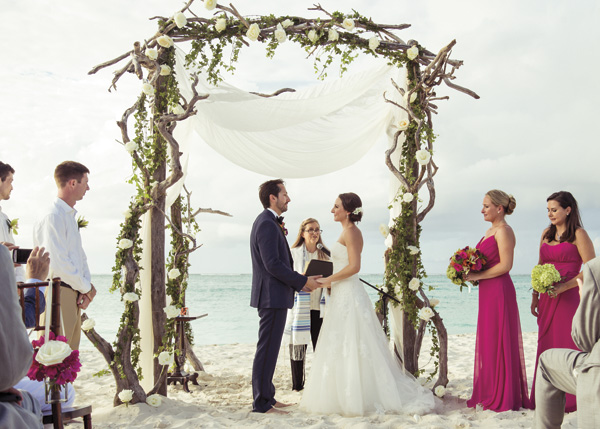 A photograph of weddings, Providenciales (Provo), Turks and Caicos Islands.