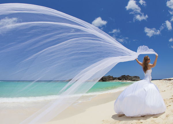 A photograph of weddings, Middle Caicos, Turks and Caicos Islands.