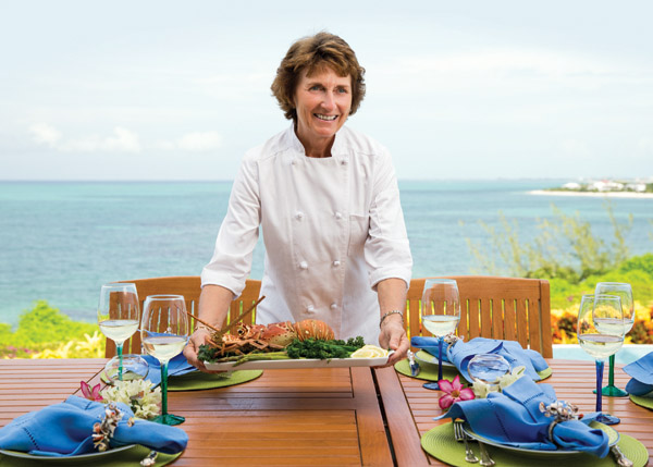A photograph of the Sea Salt Catering Chef, Grace Bay, Providenciales (Provo), Turks and Caicos Islands.