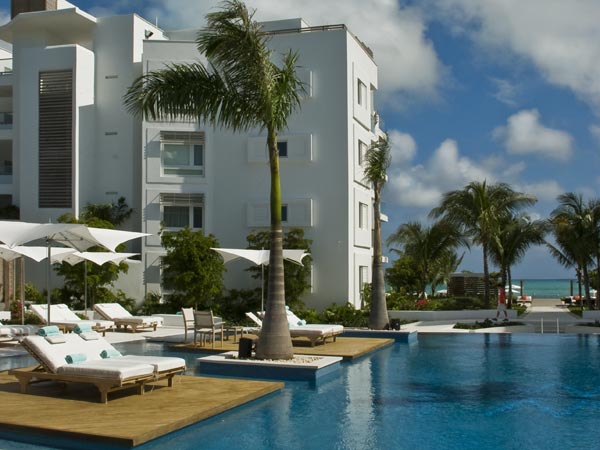 A photograph of the Wymara Resort Turks + Caicos, Grace Bay Beach, Providenciales (Provo), Turks and Caicos Islands, British West Indies