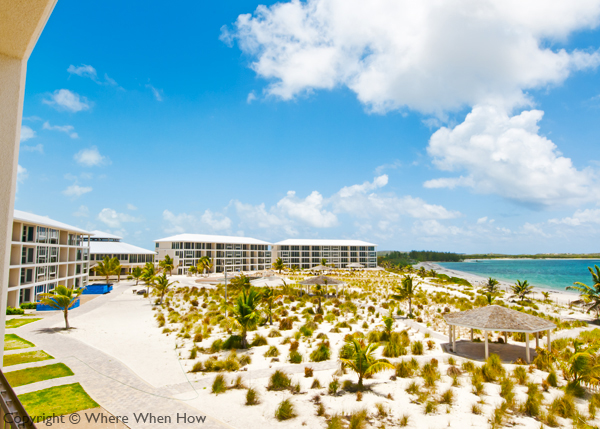 A photograph of the East Bay Resort on South Caicos, Turks and Caicos Islands, British West Indies