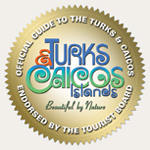 The Turks and Caicos Islands Tourist Board endorsement logo for Where When How Turks and Caicos Islands magazine